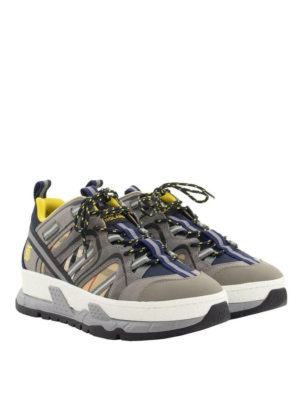 Burberry Men's Union Check Archive Beige Sneakers 9 US/42 Euro Arc’teryx amiri
